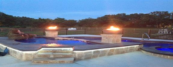 San Juan fiberglass pool